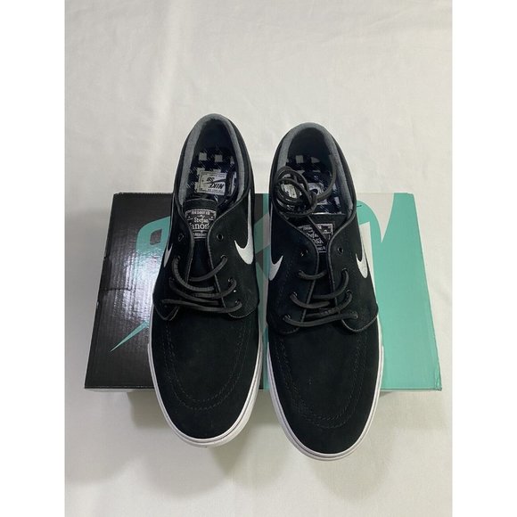 New Mens Size 10 Black White Nike SB Zoom Stefan Janoski OG Skate Shoes main image 9